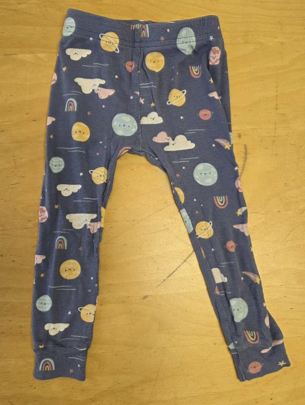 Old Navy Navy Blue Stars & Planets Space Pajama Set